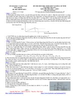 Đề thi HSG Hóa Bắc Giang 2017