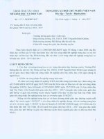 Cong van 657 huong dan xet tot nghiep THCS nam hoc 20162017