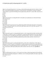 PP giải bài toán AgNO3 tác dụng dung dịch (Fe2+, X) (Đề 1)  File word có lời giải