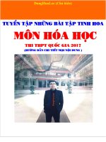 bài tập trắc nghiệm Hóa ôn thi tốt nghiệp