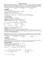 He thong bai tap vo co kho trong de thi dai hoc