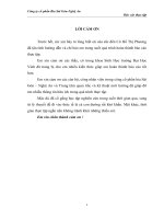 Báo cáo thực tập Công ty cổ phần Bia Sài Gòn - Nghệ An