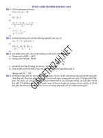 ĐỀ THI HỌC KỲ 2 TOÁN 8 TPHCM