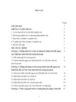 Chính Sách Đối Ngoại Của Nhật Bản Đối Với Việt Nam Dưới Thời Thủ Tướng Koizumi