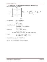 Đồ án môn học Bảo vệ rơ le