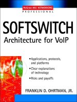 Softswitch Architecture for VoIP