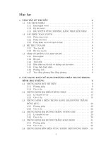 Ứng dụng của vectơ trong giải toán hình học phẳng