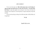 Một số biện pháp nâng cao chất lượng tín dụng tại Ngân hàng TMCP Đầu tư và Phát triển Việt Nam – Chi nhánh Đông Hải Phòng