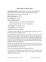 Một số đặc điểm dịch tễ và hiệu quả can thiệp đối với nhiễm khuẩn hô hấp cấp ở trẻ dưới 5 tuổi tại huyện Chợ Mới tỉnh Bắc Kạn