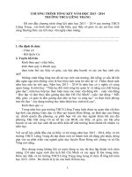 chương trình TK năm họcchương trình TK năm học