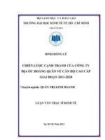 Chiến lược cạnh tranh của công ty địa ốc hoàng quân về căn hộ cao cấp giai đoạn 2011 2020 