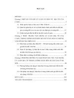 LUẬN VĂN KINH TẾ ĐỘC QUYỀN: Vận Dụng Lý Luận Địa Tô Của C.Mac Trong Chính Sách Đền Bù Đất Đai Ở Thành Phố Hà Nội Hiện Nay