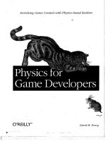 Physics for game developers 