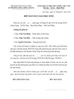 biên bản bàn giao học sinhbiên bản bàn giao học sinh