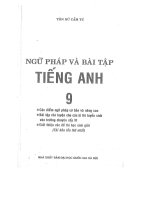 Ngữ pháp và bài tập tiếng anh 9