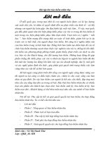 Bài tập lớn bảo hiểm nhân thọ tại Công ty bảo hiểm Bảo Việt