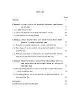 LUẬN VĂN KINH TẾ ĐỘC QUYỀN: Thuế Đối Với Sự Phát Triển Kinh Tế  Xã Hội Ở Tỉnh Phú Thọ Hiện Nay