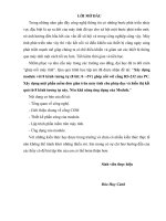 module với 8 kênh tương tự (8 bit; 0→5V) ghép nối với cổng RS-232 của PC