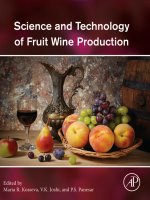 Science and technology of fruit wine production