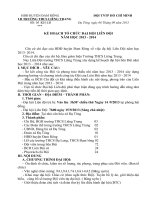 Kh Đh liên đội 2013  2014.  Kh Đh liên đội 2013  2014