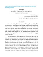 Học Phần Đo Lường Và Đánh Giá Kết Quả Học Tập Phương Pháp Thực Hành