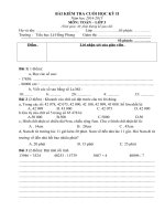 BAI KT CUOI HOC KY II   TOAN  KHOI 3