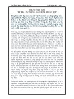 PHỤ NỮ VIỆT NAM  TỰ TIN  TỰ TRỌNG  TRUNH HẬU  ĐẢM ĐANG