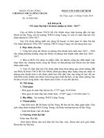 Kế hoạch tổ chức Đại hội Chi đoàn nhiệm kì 20162017