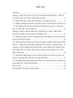 LUẬN VĂN KINH TẾ ĐỘC QUYỀN: Thu Hút Đầu Tư Trực Tiếp Nước Ngoài Ở Nghệ An Đến Năm 2020