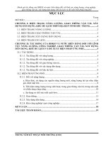 Đánh giá tác động của BĐKH và nước biển dâng đối với lĩnh vực năng lượng, công nghiệp, giao thông vận tải, xây dựng dân dụng, khu du lịch