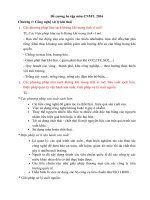 Đề cương ôn tập môn công nghệ môi trường 2017