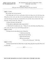 bộ đề thi hay nhất TRÊN MỌI ĐỀ THI