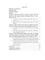 LUẬN VĂN KINH TẾ ĐỘC QUYỀN: Quan Hệ Tài Chính Theo Mô Hình Công Ty Mẹ  Công Ty Con Tại Tổng Công Ty Cổ Phần Xây Dựng Công Nghiệp Việt Nam