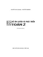 35 đề ôn luyện và phát triển toán 2