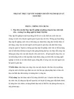 nhật ký thực tập  Ngành QLGD