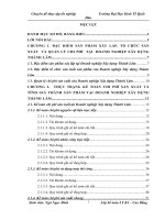 Hoàn thiện kế toán chi phí sản xuất và tính giá thành sản phẩm tại  doanh nghiệp xây dựng thành lâm