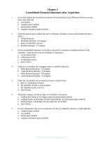 Test bank with answers for  advanced accounting 3e by jeter chapter 04 
