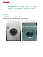 Giáo trình hướng dẫn sửa chữa máy giặt lồng ngang cửa trước