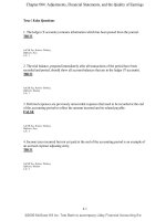 Test bank with answers for financial accounting 6e by libby chapter 04 