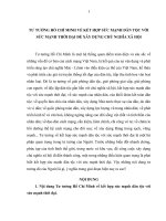 TIỂU LUẬN   tư TƯỞNG hồ CHÍ MINH về kết hợp sức MẠNH dân tộc với sức MẠNH THỜI đại đễ xây DỰNG CHỦ NGHĨA xã hội