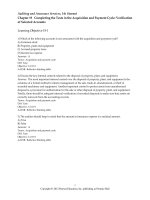 Test bank with answers for auditing and assurance services 14e by alvin a arens and randal j elder chapter 19 