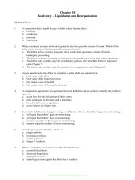 Test bank with answers for  advanced accounting 3e by jeter chapter 10 