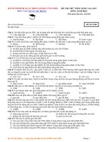 Tài liệu Sinh ôn thi thptqg