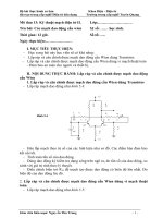 BÀI TẬP CƠ BẢN KỸ THUẬT MẠCH 2
