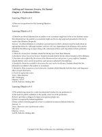 Test bank with answers for auditing and assurance services 14e by alvin a arens and randal j elder chapter 4 