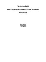 Giáo trình về TortoiseSVN