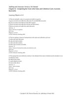 Test bank with answers for auditing and assurance services 14e by alvin a arens and randal j elder chapter 16 