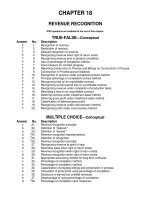 Test bank with answers for intermediate accounting 13e by kieso chapter 18 