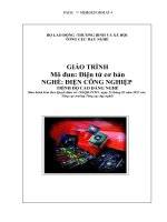 giáo trình điện tử cơ bản