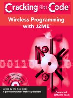 Cracking the code wireless programming with j2me 